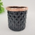 Vaso Preto E Cobre Zamac Bristol 7x7x7cm Cachepot Vidro - comprar online