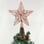 Ponteira De Árvore De Natal Estrela Bronze 30x20x6cm Glitter - Inigual - Loja de Decoração, Plantas Artificiais, Presentes, Utilidades, Mesa Posta e decoração de Páscoa e Natal