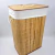 Cesto De Roupa De Bambu Multiuso 60x40x30cm Organizador - loja online