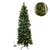 Árvore De Natal 180x70cm Verde Slim Com Pisca De Led