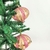Kit 2 Bola De Natal Rosa E Dourada 10cm Para Árvore - comprar online