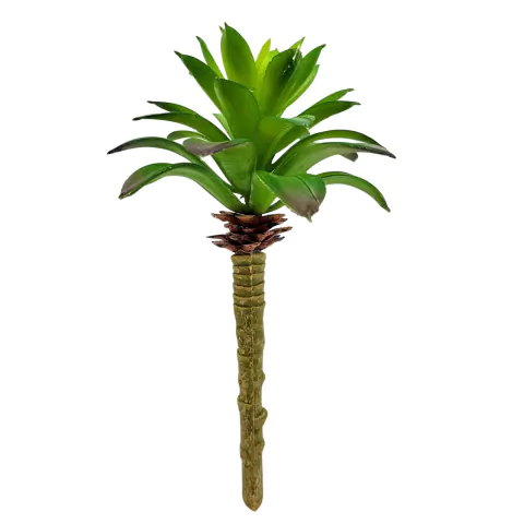 Planta Artificial Suculenta Agave Verde 17x9cm Permanente