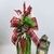 Imagem do Laço Vermelho Xadrez 20x30x14cm Para Árvore De Natal GG