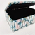Imagem do Caixa Decorativa Azul E Rosa 7x25x15cm Pedras M