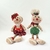 Kit Casal Boneco Gingerbread Cookie Natal Luxo Perninhas - Inigual - Loja de Decoração, Plantas Artificiais, Presentes, Utilidades, Mesa Posta e decoração de Páscoa e Natal