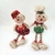Kit Casal Boneco Gingerbread Cookie Natal Luxo Perninhas