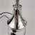 Imagem do Luminária Pendente 25x13cm Vidro Prata Cromado Iluminação