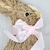 Coelho De Parede Palha Com Laço Rosa 23x14x4cm Páscoa na internet