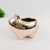 Vaso Decorativo Cachepot Gato Cobre Rose Gold 9x12x9cm - comprar online