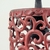 Luminária Pendente Vermelho 15x11cm Rústico Rococó Ferro - Inigual - Loja de Decoração, Plantas Artificiais, Presentes, Utilidades, Mesa Posta e decoração de Páscoa e Natal