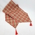 Trilho De Mesa Vermelho Xadrez 32x180cm Mesa Posta De Natal - Inigual - Loja de Decoração, Plantas Artificiais, Presentes, Utilidades, Mesa Posta e decoração de Páscoa e Natal