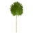 Folhagem Permanente Mini Latania Leque Haste Planta Artificial 45x18cm