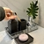 Kit Banheiro Preto E Prata Com Bandeja E Vaso 6pc Inigual - comprar online
