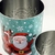 Kit Lata Natalina De Metal 22/17cm Papai Noel Pote