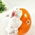 Ovo De Páscoa Porcelana 2 Coelho 9x7cm Decoração Páscoa na internet