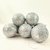 Kit 8 Bola De Natal Prata Glitter 10cm Para Árvore - comprar online