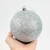 Kit 8 Bola De Natal Prata Glitter 10cm Para Árvore na internet