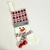 Bota Boneco De Neve Branca 34x19cm Enfeite De Natal - comprar online