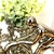 Kit Decoração Bandeja + Escultura + 2 Vasos Com Planta - loja online