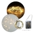 Fio De Fada Led 5m 50leds Bco Quente Pilha Leads Luz Fixa