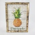 Quadro Decoração Abacaxi Pineapple 20x15cm - comprar online