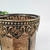 Vaso Castiçal 10x10cm Rustico Marrom Vidro E Metal - Inigual - Loja de Decoração, Plantas Artificiais, Presentes, Utilidades, Mesa Posta e decoração de Páscoa e Natal