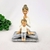 Enfeite Estátua Mãe E Filho Meditação 14x10x7cm Decorativa - comprar online