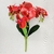 Orquídea Vermelha Buquê 40x30cm Planta Artificial Toque Real - comprar online