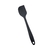Espátula De Silicone Preta 27x5cm Utilidade Para Cozinha