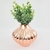 Vaso Rose Gold Decorativo 12x14cm Cachepot Risque - loja online