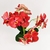 Orquídea Vermelha Buquê 40x30cm Planta Artificial Toque Real - Inigual - Loja de Decoração, Plantas Artificiais, Presentes, Utilidades, Mesa Posta e decoração de Páscoa e Natal