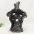 Escultura Decorativa Tronco Homem Preto 39x26x12cm Resina - Inigual - Loja de Decoração, Plantas Artificiais, Presentes, Utilidades, Mesa Posta e decoração de Páscoa e Natal