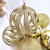 Kit 8 Bola De Natal Dourada 10cm Decoração Árvore Luxo - loja online