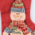 Bota Natalina Boneco De Neve Pernas Penduradas 60x28cm Natal na internet