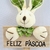 Placa Coelho Verde Feliz Páscoa 23x9x4cm Enfeite De Páscoa - Inigual - Loja de Decoração, Plantas Artificiais, Presentes, Utilidades, Mesa Posta e decoração de Páscoa e Natal