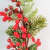 Folhagem De Natal Pick Cereja Com Pinha 63x20x9cm - Inigual - Loja de Decoração, Plantas Artificiais, Presentes, Utilidades, Mesa Posta e decoração de Páscoa e Natal