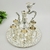Jogo Para Vinho Prata Decorativo 8pc 24cm Prato Taça Jarra - comprar online
