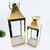 Lanterna Marroquina Decorativa Dourada 57/40cm Kit 2pç - loja online