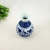 Vaso Azul E Branco Mini Floral 13x9cm Porcelana Decorativo na internet
