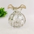 Vaso De Murano Transparente E Dourado Trouxinha 12x12cm - comprar online