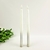 Vela De Led Fina Chama Viva 27x2cm Kit 2pc Decoração - Inigual - Loja de Decoração, Plantas Artificiais, Presentes, Utilidades, Mesa Posta e decoração de Páscoa e Natal