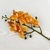 Orquídea Laranja Haste 50x15cm Planta Artificial Toque Real na internet