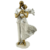 Enfeite Estátua Família Com Bebê 27x12x7cm Decorativo