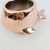 Vaso Decorativo Cachepot Baleia Cobre Rose Gold 7x13x11cm - Inigual - Loja de Decoração, Plantas Artificiais, Presentes, Utilidades, Mesa Posta e decoração de Páscoa e Natal