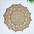 Jogo Americano Capuccino Cobre Crochê 35cm Kit 2pc - comprar online