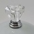 Potiche Branco Floral 17x16cm Pote Porcelana Decoração