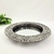 Bandeja Prata Redonda Metal Com Espelho 30cm P - comprar online