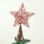 Ponteira De Árvore De Natal Estrela Vermelha 31x20cm Glitter - Inigual - Loja de Decoração, Plantas Artificiais, Presentes, Utilidades, Mesa Posta e decoração de Páscoa e Natal