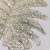 Folhagem Leque Champanhe Enfeite Decorativo Natal 34x20cm - Inigual - Loja de Decoração, Plantas Artificiais, Presentes, Utilidades, Mesa Posta e decoração de Páscoa e Natal