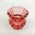 Porta Velas Vasinho Marsala Vermelho 8x7cm Vaso IN10380 na internet